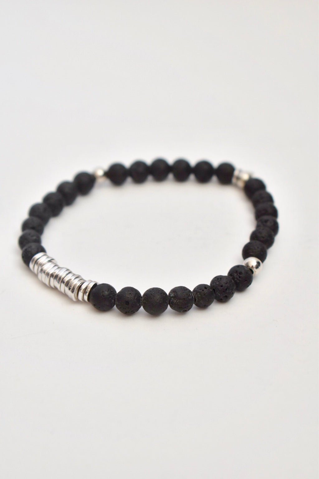 Disc Round Beaded Bracelet