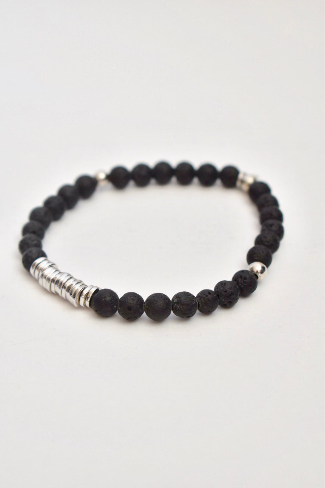 Disc Round Beaded Bracelet