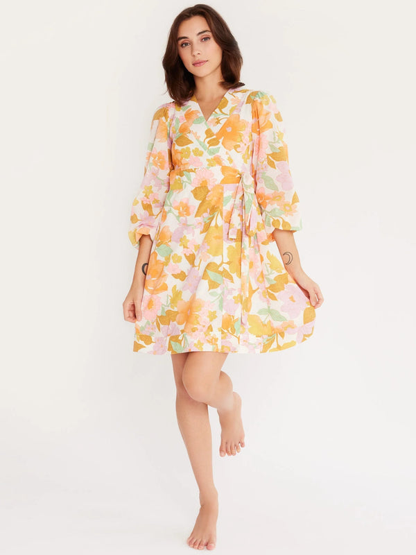Mille -Nan Wrap Dress - harmony floral