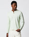 Billy Reid Hemp Cotton Louis Henley - Limestone