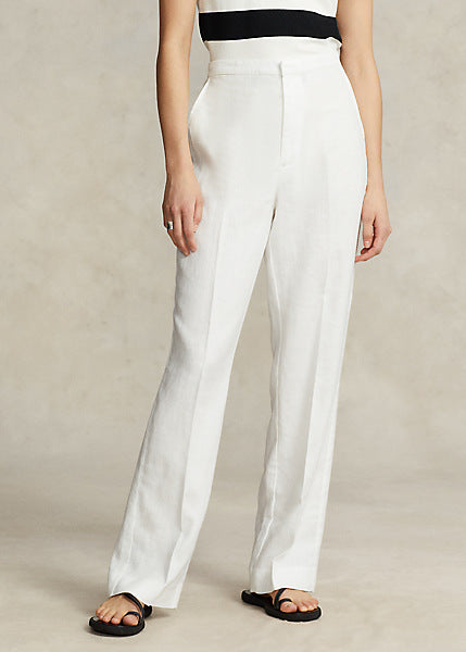 Polo Ralph Lauren Linen Straight Pant
