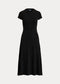 Polo Ralph Lauren Stretch-Cotton Blend Tee Dress - Black