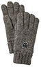 Hestra Basic Wool Glove in Charcoal